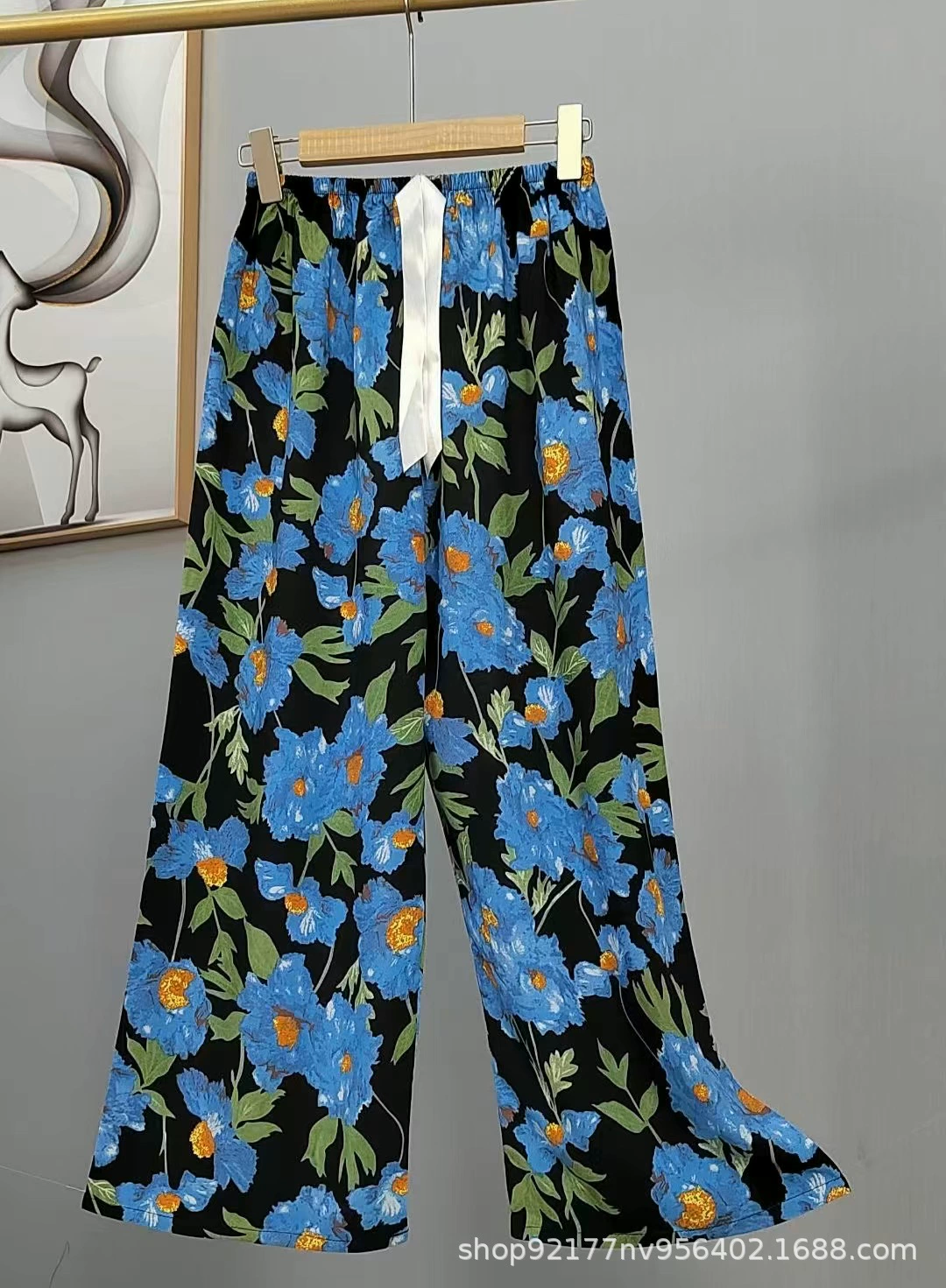 Summer trousers, thin pijama for leisure, Chinese style