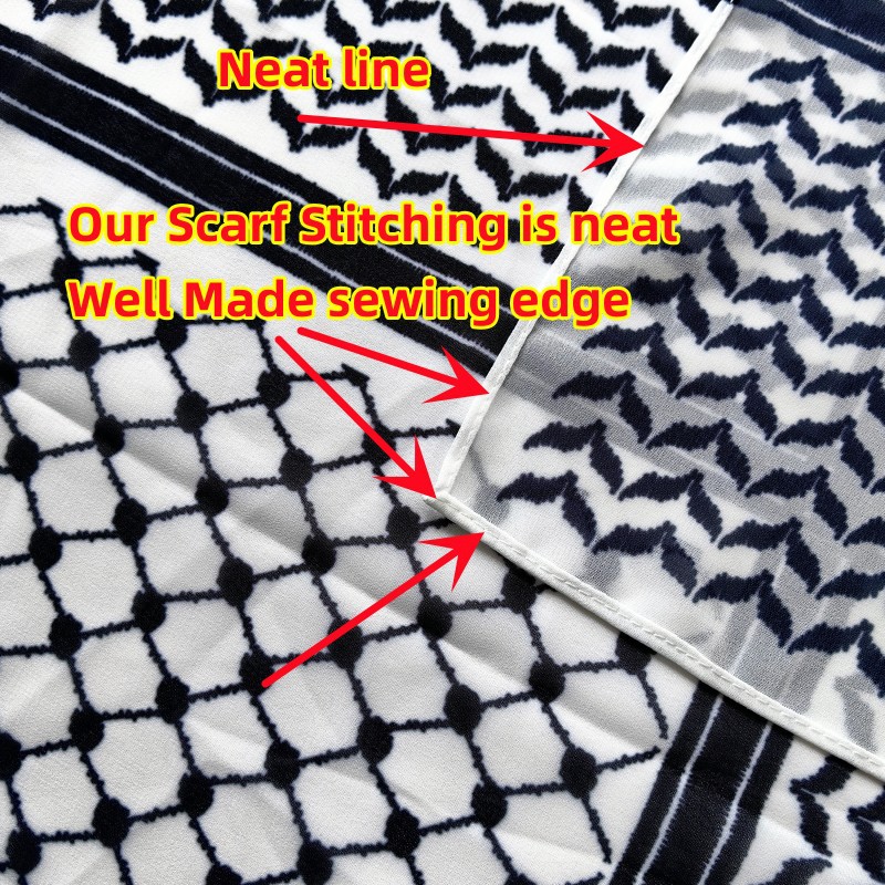 Nuovo foulard in chiffon stampato foulard arabo foulard_voghion.com