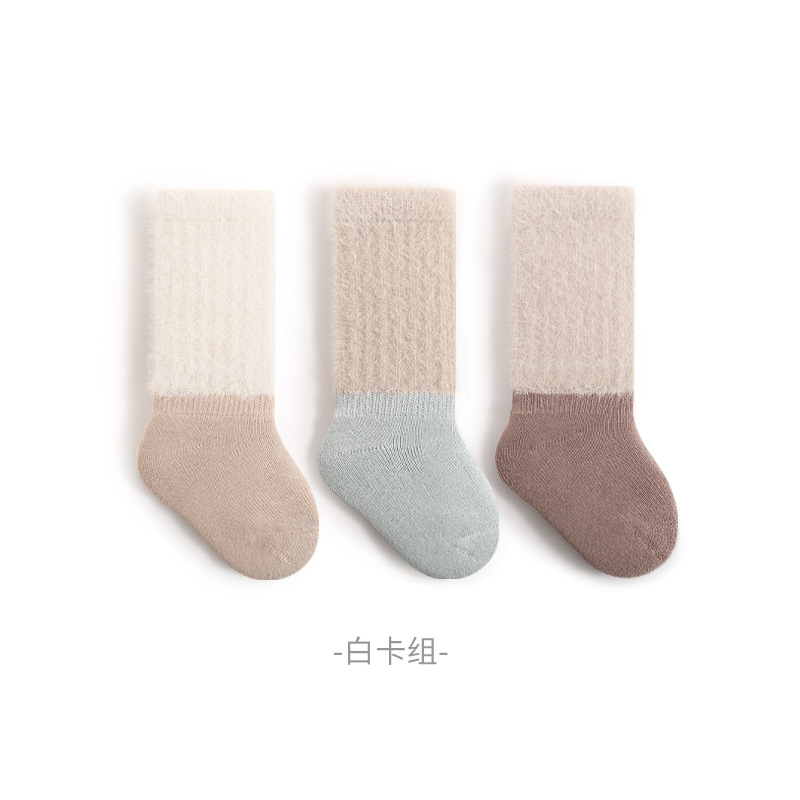 2024 invierno nuevo calcetines para bebés recién nacidos, calcetines para bebés recién nacidos, calcetines para niños y niñas