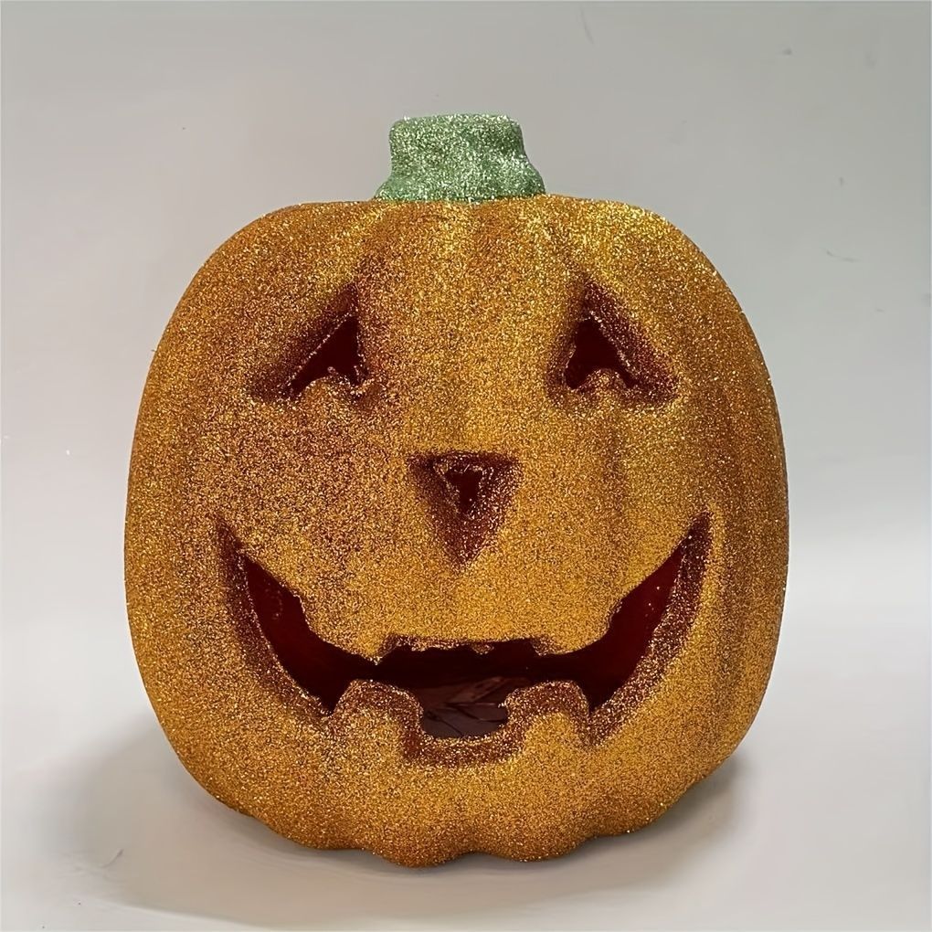 Luz de calabaza naranja de Halloween LED con batería decoración de Halloween decoración de calabaza al aire libre luz LED Halloween