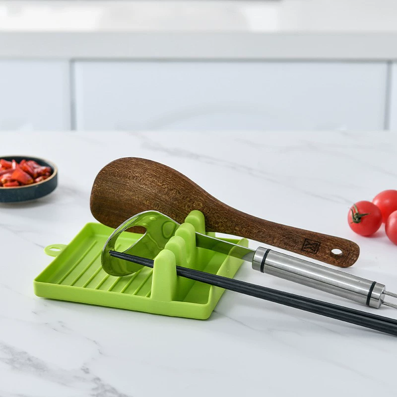 Spatula rack kitchen storage pot lid spatula rack can be hung with holes kitchen storage storage rack soup spoon spatula rack