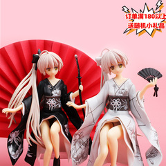 Two-dimensional edge of the week: Kong Qiong girl kimono anime figure Kasugano Qiong Japanese car chassis model ornaments