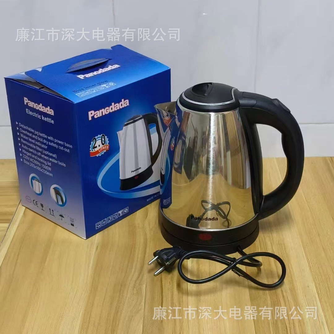 Hervidor eléctrico de acero inoxidable, con apagado automático