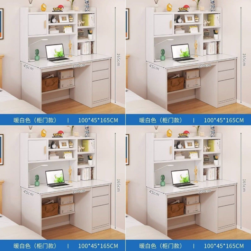 따뜻한 흰색 100CM | 강화 버전 + 캐비닛 도어-1 조각