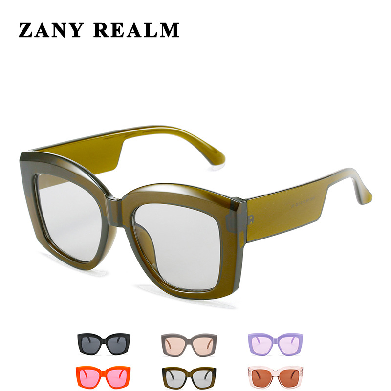 Nueva transfronteriza más tamaño cuadrado gafas de sol retro de comercio exterior color vintage gafas de sol suministro directo de fábrica