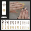 Fake nails, summer removable nail stickers for nails for manicure, ready-made product, wholesale