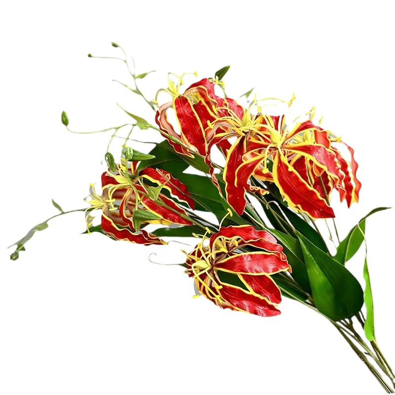 Artificial Realistic Flame Calla Lily Nordic Home Decor Soft Engineering Hotel Wedding Decoration Flowers_voghion.com