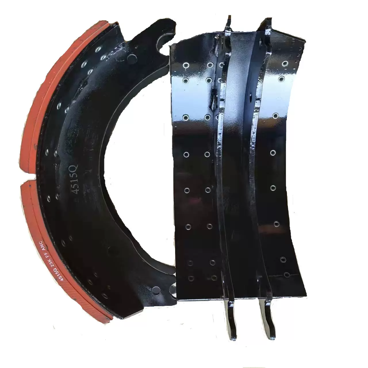 本公司生产鼓式轻卡微卡盘式碟刹重汽多种型号刹车蹄片4515Q