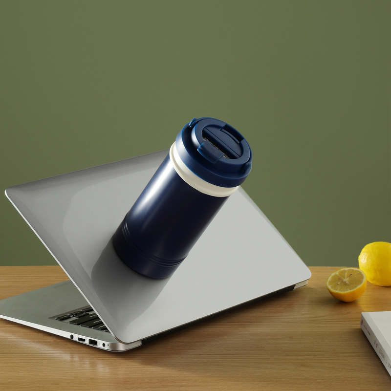 New Lighthouse Heat Preservation INS Simple Coffee Cup Vacuum Double Layer Stainless Steel Water Cup Anti-dumping Tea Cup New Lighthouse Heat Preservation INS Simple Coffee Cup Vacuum Double Layer Stainless Steel Water Cup Anti-dumping Tea Cup