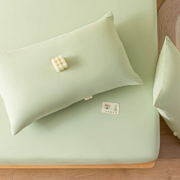 Fitted cotton mattress sheet, increased thickness, breathable summer protector, multiple sizes