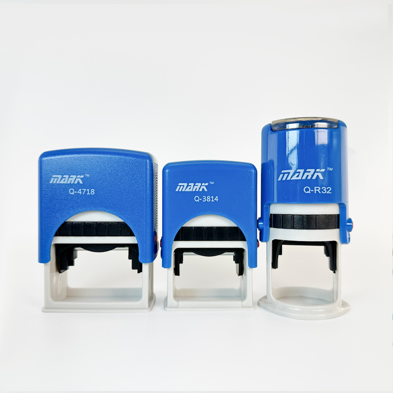 MARCA material de sello de tinta sello de nombre personal al por mayor sello financiero sello automático de inmersión en tinta nombre privado