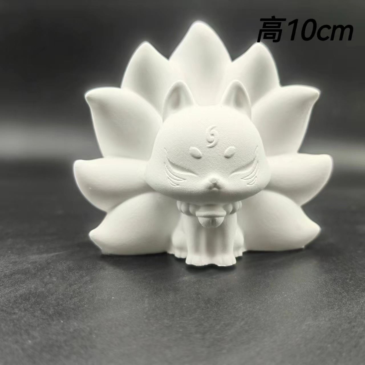 Frasco de Almacenamiento de Calabaza de Yeso en Blanco DIY para Pintar