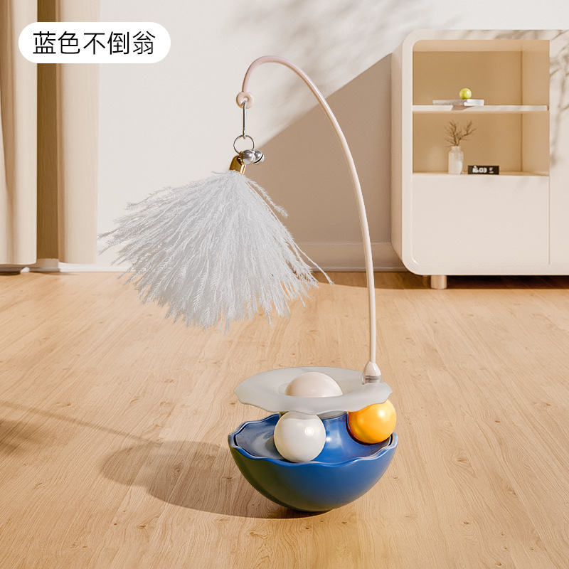 Juguetes para gatos para aliviar el aburrimiento, palo para gatos, bola de menta para gatos, bola de plato giratorio para gatos, palo molar para gatos, suministros para mascotas para gatos