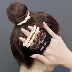 Elasticated hair tie from the 2-yuan store, Korean-style hair accessory, popular among influencers, pleated intestine-style hair tie for girls to tie hair