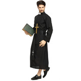 Хэллоуин одежда драма сцены Сервер производительности мужской миссионерский персонаж отца, играющий в одежду, играет в одежду