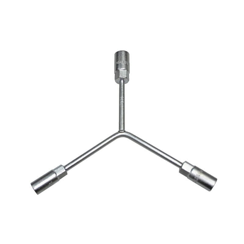 得力三叉套筒扳手 三头扳手 汽修工具Y型套筒轮胎扳手 外六角扳手