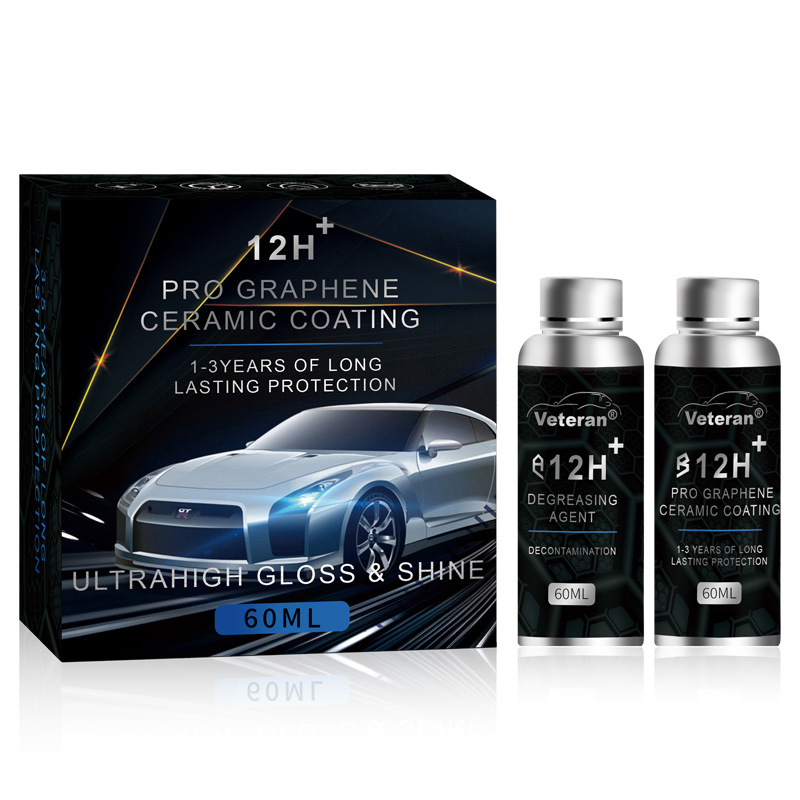 Керамическое покрытие для автомобиля Veteran Graphene Ceramic 12H (60мл)