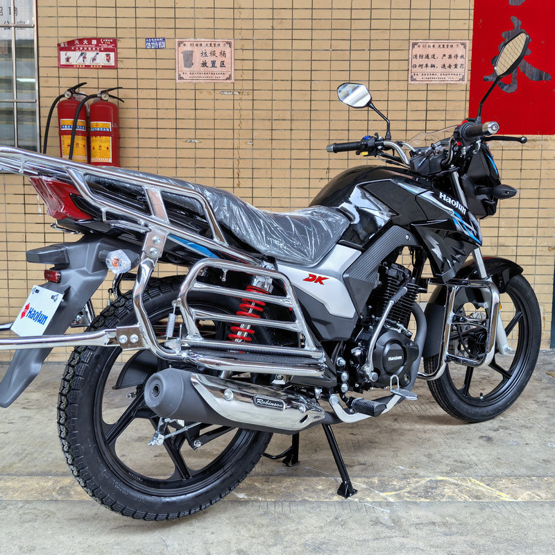 Cross-border DK two-wheel fuel-powered motorcycle, new model, fuel-efficient men's motorcycle, hot-selling in Africa