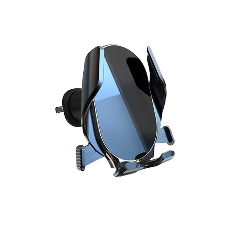 Car Mobile Phone Holder Mirror Automatic Clip Rotatable Air Outlet Navigation Manufacturer Wholesale Mirror Rotation
