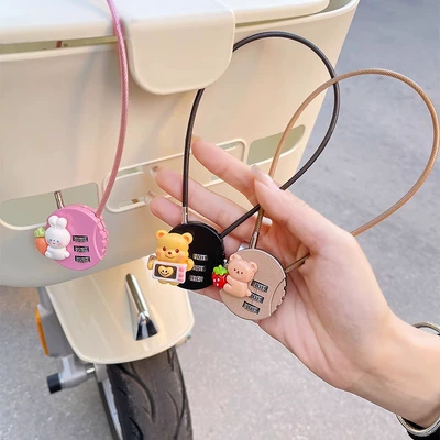 Helmet lock, Lock Anti-Theft Cute Battery Vehicle