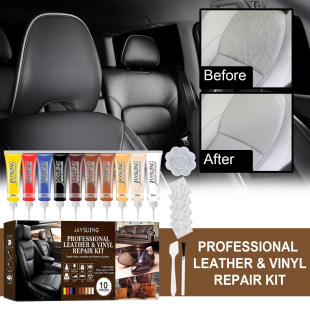 Jaysuing Leather Color Repair Cream Set Car Leather Care Color Repair Leather Bags Leather Shoes Leather Renovation Sofa