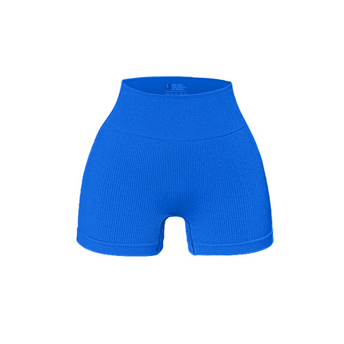 Women's Foreign Trade High-Waisted Hip-Lifting Stretchy Tight Yoga Shorts – Plus-Size Running, Sports & Fitness Yoga Wear (European & American Styles)
