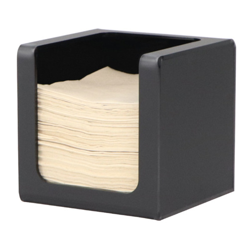 简约正方形收纳纸巾盒防水饭店餐厅奶茶店酒店吧台专用商用抽纸盒