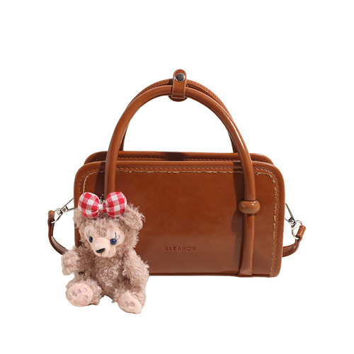 Texture Retro Handbag Women's Bag 2024 Autumn New Fashion Casual Versatile Pillow Bag Single Shoulder Crossbody Bag