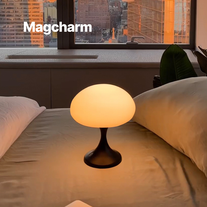 Magcharm by Nok: Sister Wave Jellyfish Table Lamp, Bedroom Bedside Lamp, Ambient Light, Living Room Decorative Lamp