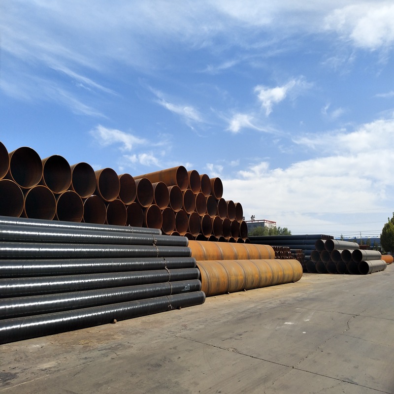 埋地输水用防腐厚壁螺旋焊缝钢管专业生产 厚壁螺旋钢管报价单