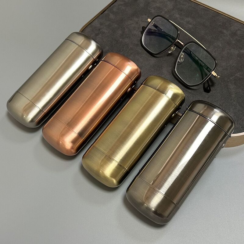 Japanese high-grade tinplate glasses box wholesale metal plating iron box glasses packaging box presbyopia myopia glasses