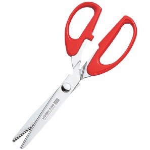 CLOVER#36-629  3mm牙剪（22cm)  可乐牌