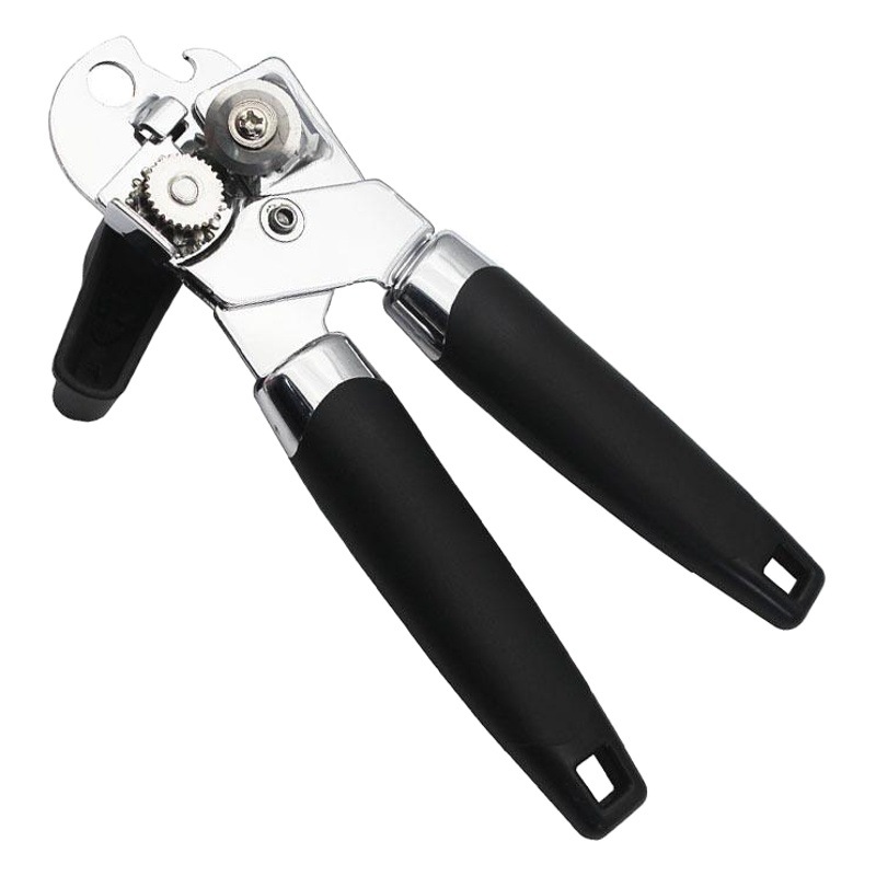 Abrelatas manual transfronterizo tres en uno multifuncional potente puede cuchillo abridor de tapa de cocina abrelatas