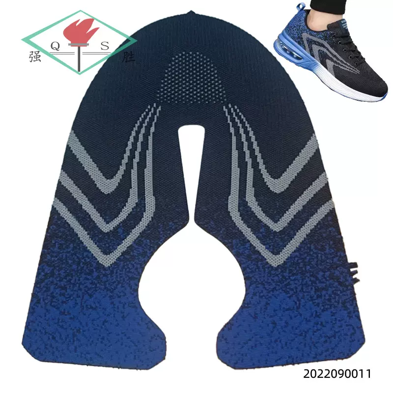Vamp源头工厂飞织鞋面3D立体高弹面料半成品鞋面批发shoes upper