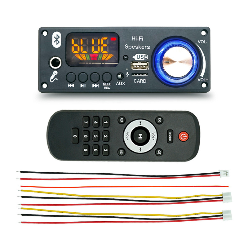 JQ Bluetooth module mp3 decoder board car audio power amplifier board mp3 decoder audio accessories radio FM