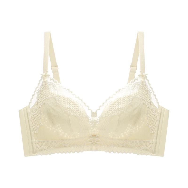 胸が大きい女性向けの極薄下着、小胸、副乳縮小、たるみ防止、ノンワイヤー穴カップ、夏用軽量ブラジャー|undefined