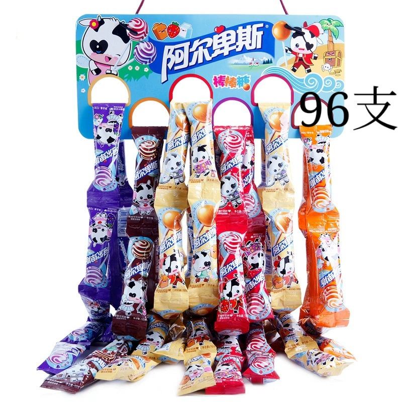 Оптовая подвесная тарелка Альпийский леденец 96 Пак/тарелка смешанный Вкус фруктовый вкус леденец