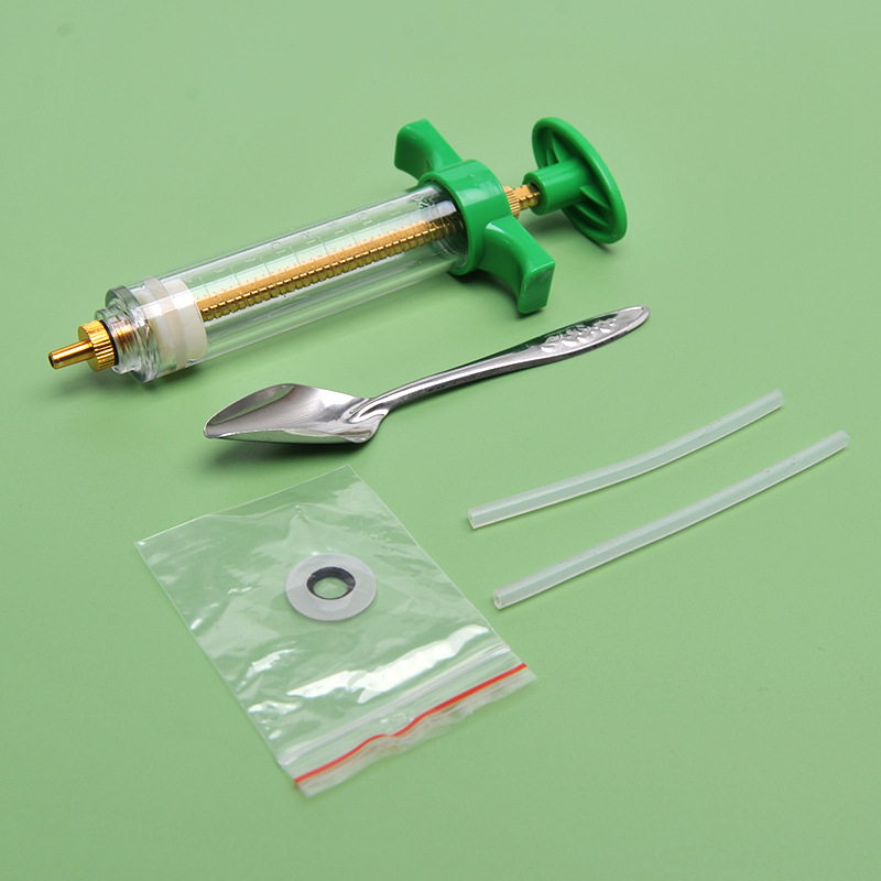 Parrot feeder tiger leather bird with syringe feed with a soft tube…