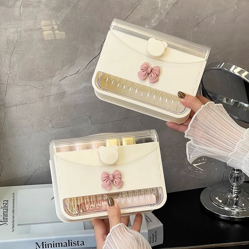 Ins Style Lipstick Storage Box Dustproof Desktop Lipstick Storage Box Lip Glaze Lipstick Storage Lipstick Box Simple