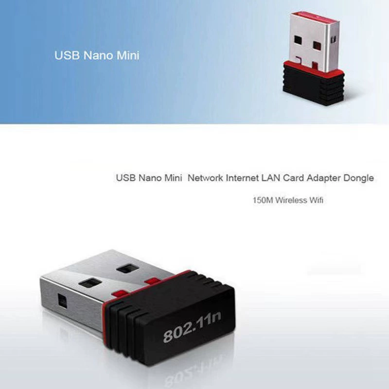 RTL8188 беспроводная сетевая карта 802.11n 150 Мбит/с USB WiFi-адаптер, «голое» устройство, plug-and-play, мини