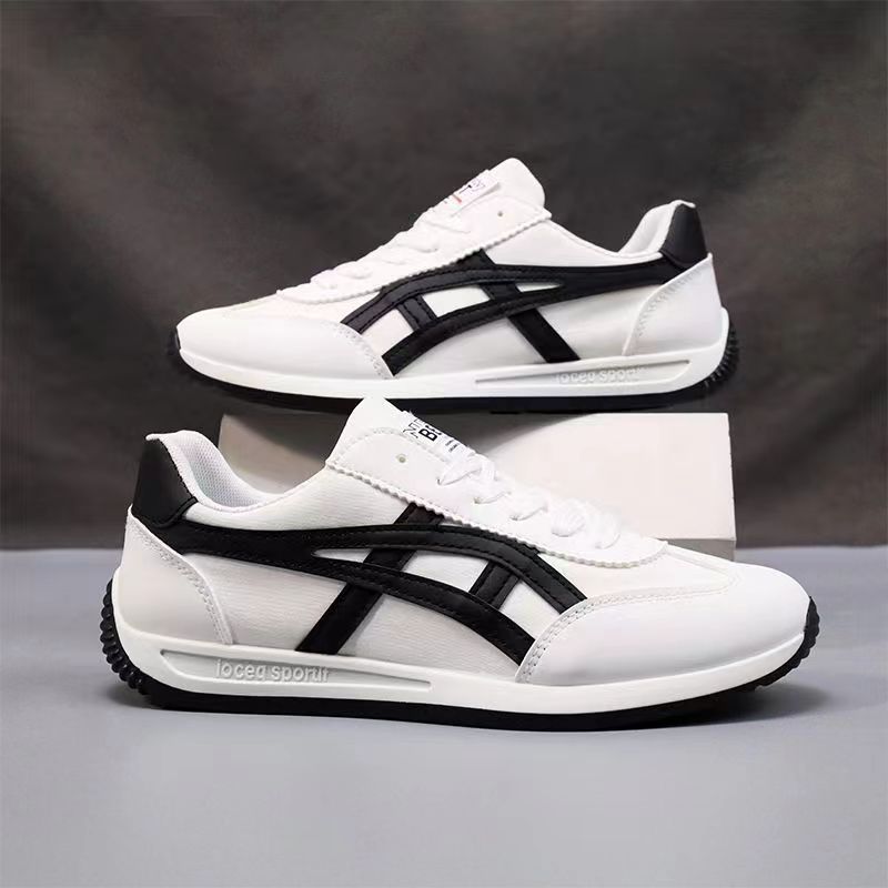 Zapatos de hombre verano transpirable 2025 nuevos zapatos deportivos para correr Forrest Gump zapatos de tabla de suela suave de todo fósforo para hombre zapatos de lona casuales