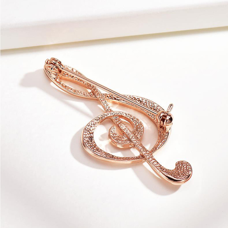 Treble Clef Brooch Musical Note Pin For Women And Men Suits_voghion.com
