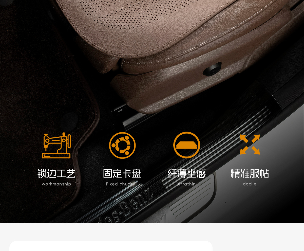 Suitable for Zhiji Seat Cushion Ls6/L6/Ls7/L7 Seat Cushion Summer Nappa Leather Car Interior Seat Cushion