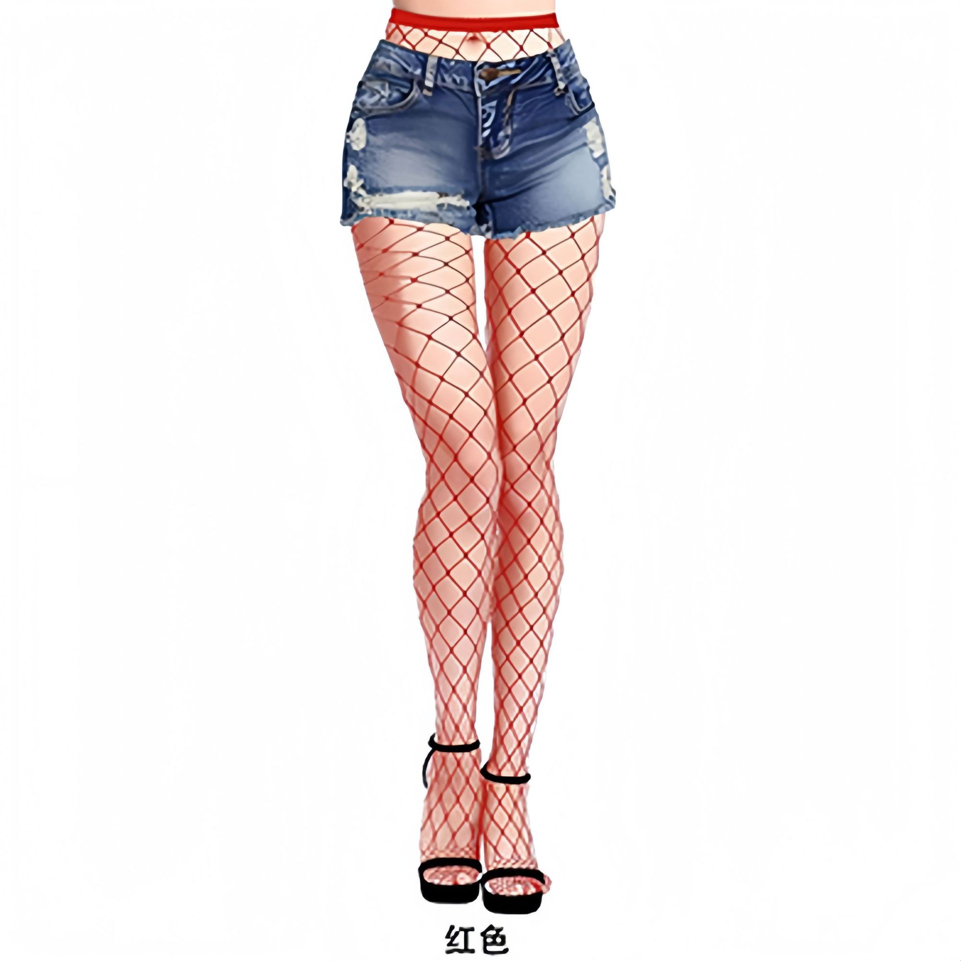 Yue mariposa europea y americana sexy ropa interior al por mayor sexy coqueteante uniforme de mujer seductora red de pesca calcetines red pantalones en stock