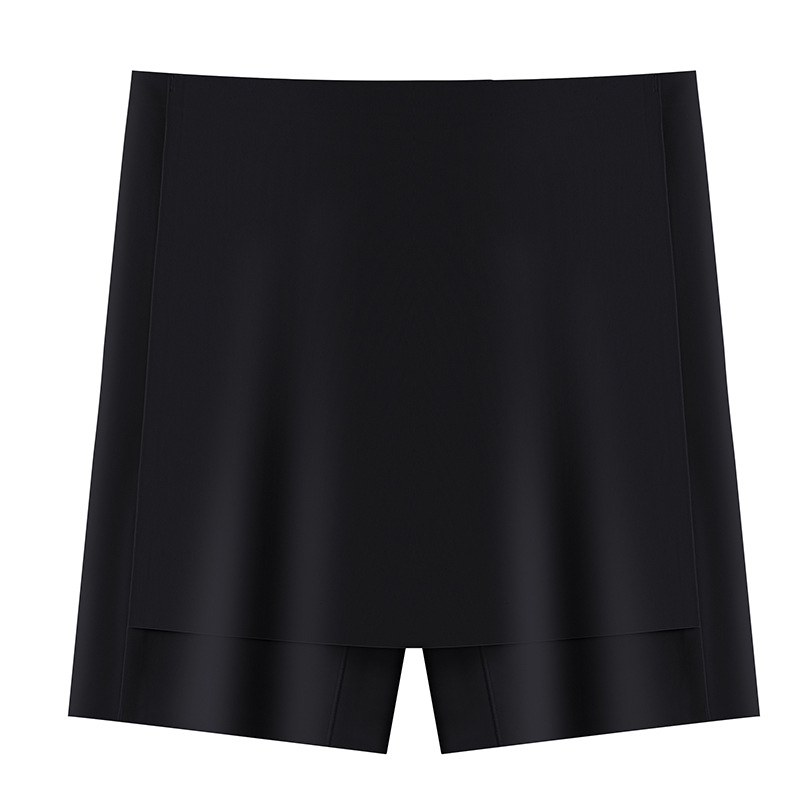 Pantalones de seguridad para evitar que las mujeres se desnuden, pantalones cortos y calzoncillos sin costuras de estilo fino de verano, pantalones cortos y pantalones de falda de fondo, cómodos dos en uno
