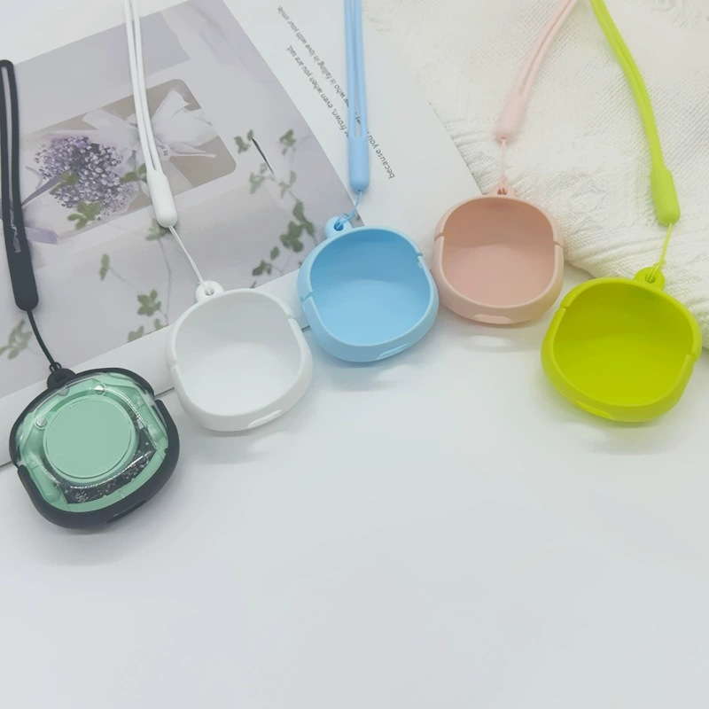 Наушники, силиконовый защитный чехол с ремешком, с LED-дисплеем, Bluetooth, защита от падений