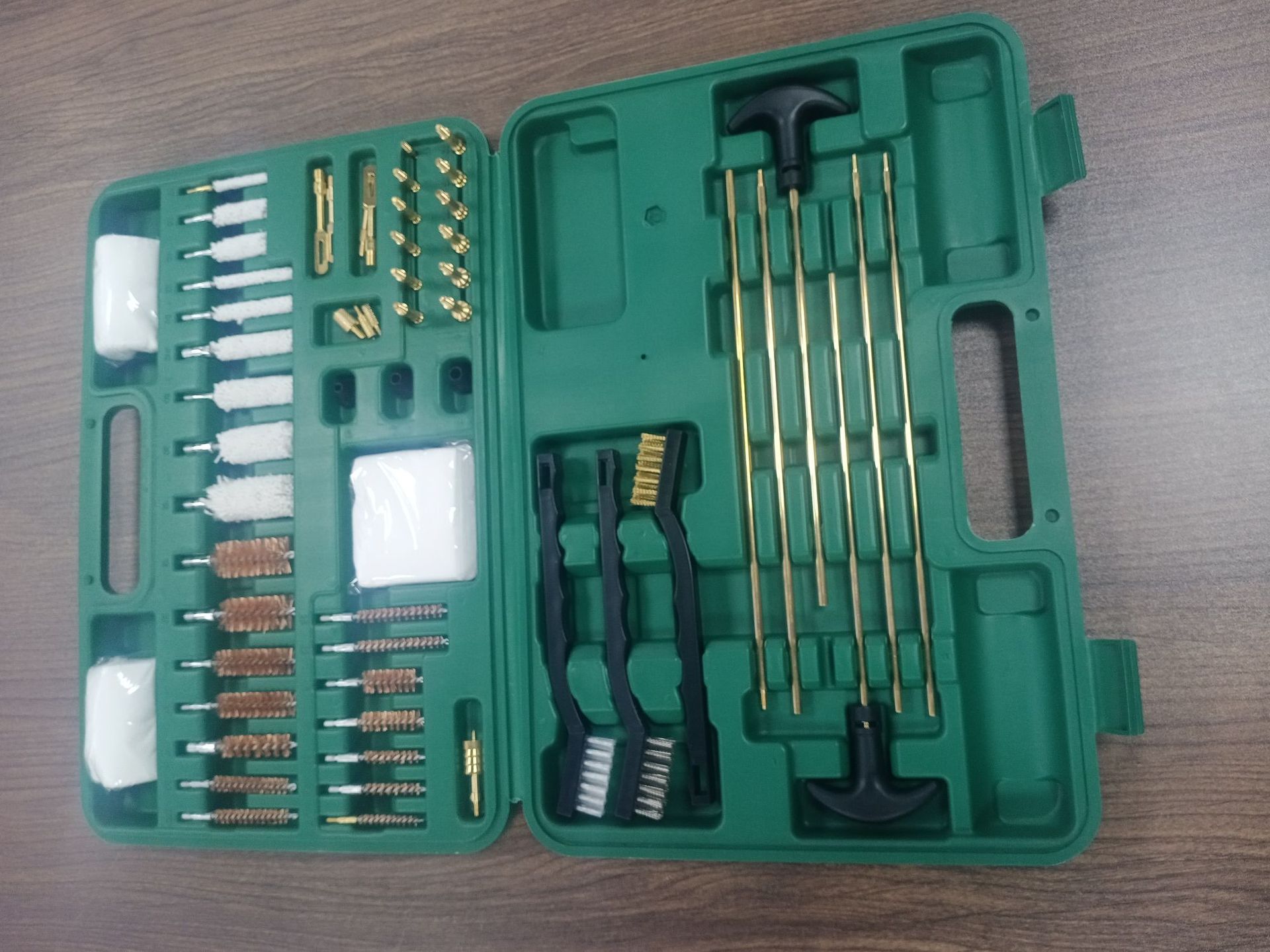 Cepillo de pistola de venta caliente de Amazon Cepillo de herramientas de mantenimiento de armas de fuego Juego de cepillos de limpieza multifunción Cepillo de barril transfronterizo