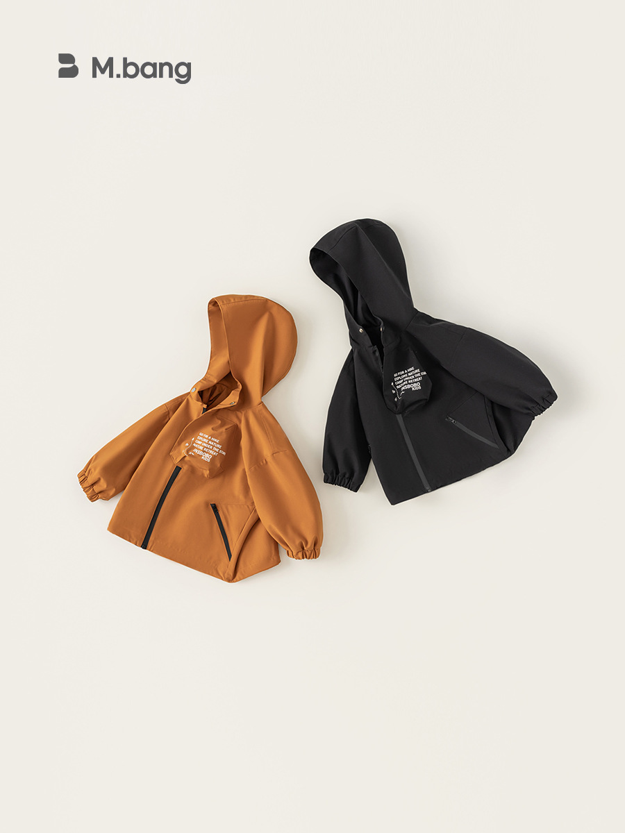 Yoobao ropa infantil chaqueta de otoño nuevo niño chaqueta coreana chaqueta con capuz al aire libre chaqueta de moda