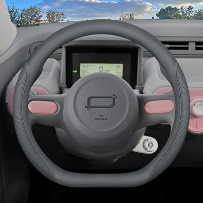 Handlebar Cover, Steering wheel cover - gray-set-type-ultra-thin-model-default