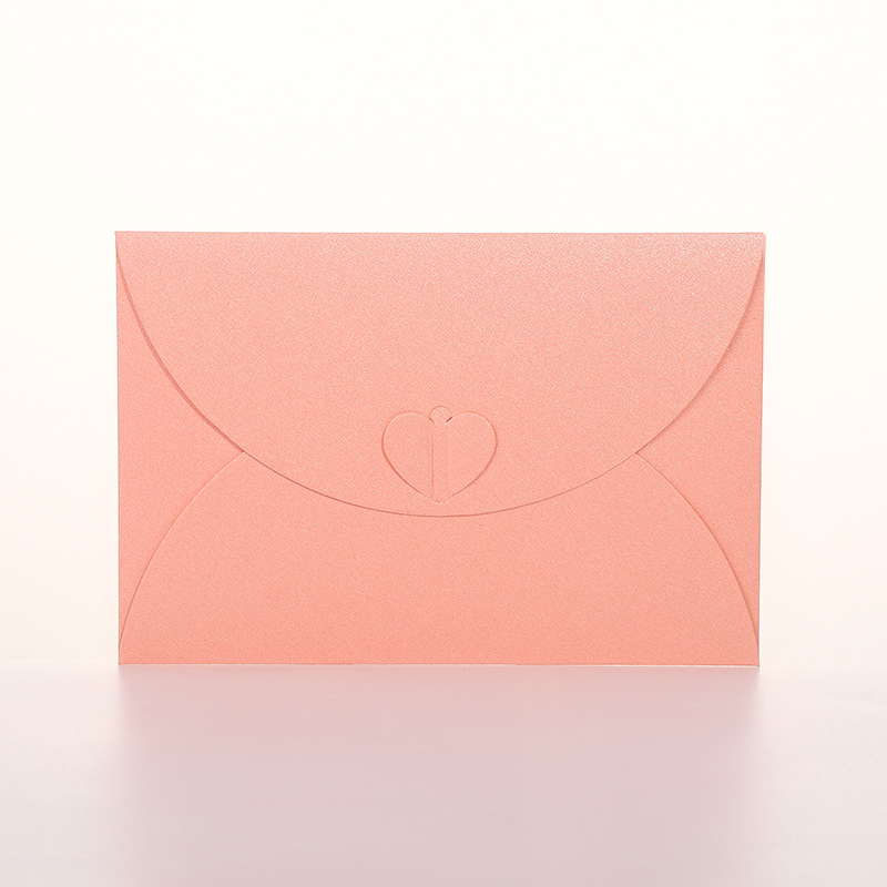 Papel nacarado de color engrosada sobre Western amor carta invitación embalaje sobre retro color sólido sobre Carta papel